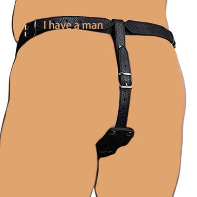 Sex Butt Plug And Dildo Harness Belt. Male Leather Chastity Device,BDSM Bondage,Sex Toys For Men