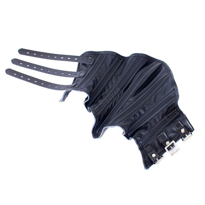 Sex Collar Mask Soft Faux Leather Bed BDSM Restraint Slave Bondage Adult Game Used To Imprison In Couples' Fun Games Sex Toys