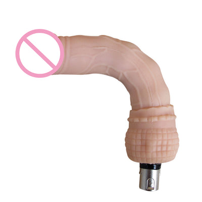 Sex Machine Attachment Soft Dildo Skeleton Dick Adult Toys Sex Penis Length 20cm and Width 4cm Sex Toys for Women Sex Products