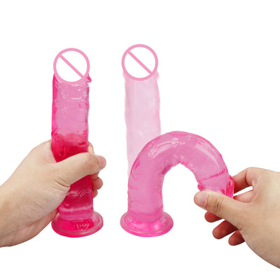 Sex Toys Strong Suction Cup Dildo Toy for Adult Erotic Soft Jelly Dildo Anal Butt Plug Realistic Penis G-spot Orgasm for Woman