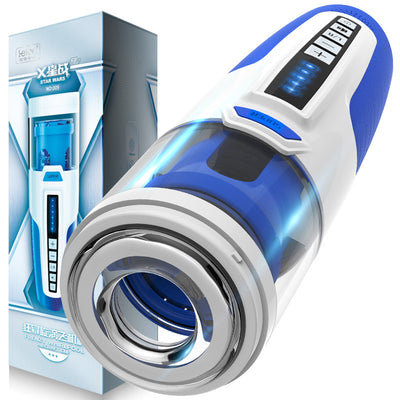 Sexy Shop Leten Automatic Telescopic Male Masturbator High Speed Rotation Oral Sex  Penis Masturbation  Sex Toys For Men