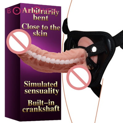 Silicone Dildo Adult Products Sex Toys for Women Masturbation Clitoris Stimulator Strap on Dildo Realistic Penis Wearing Panties