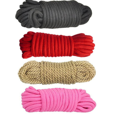 Soft Cotton Rope BDSM Bondage Shibari Restraints,5M Rope Cord Binding Binder Restraint,Role Play System
