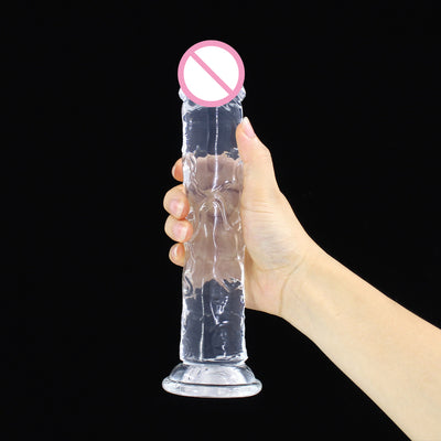 Soft Jelly Dildo Realistic Big Penis Dick Suction Cup Masturbator Erotic Anal Vagina G-spot Adult Sex Toys for Woman