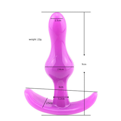 Soft Silicone Anal Dildo Butt Plug Prostate Massager Adult Gay Products Anal Plug Beads Erotic Sex Toys for Men Women