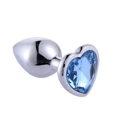 1 Stainless Steel Crystal Anal Toys Butt Plug Stainless Steel Anal Plug Sex Toys for Women Adult Sex Products Plug Anal Prostate