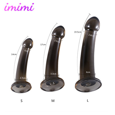 Strap on Big Dildo Realistic Adult Toys Soft Penis Anal Suction Cup Toys For Women Man Gay Butt Plug Gode Sex Shop