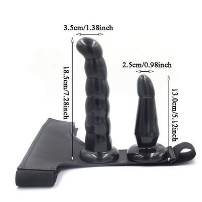 Strapon Dildo Double Strap Ons Dildo Panties with Anal Dildo Strap-ons Penis Sex Toys for Woman Lesbian Couples Sex Products
