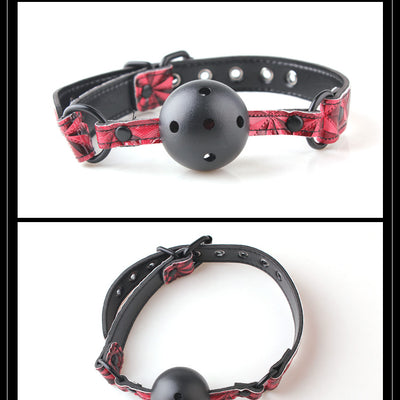 Diamond-shaped Mouth Plug Fun Role-playing Passion Flirting Supplies Flirting Bondage Alternative Toys