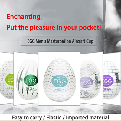 Tenga Eggs Male Masturbator Realistic Vagina Real Pussy Dildo Adults Sex Toys Stimulating Penis Massager for Man Masturbation