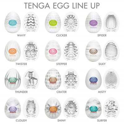 Tenga Eggs Male Masturbator Realistic Vagina Real Pussy Dildo Adults Sex Toys Stimulating Penis Massager for Man Masturbation