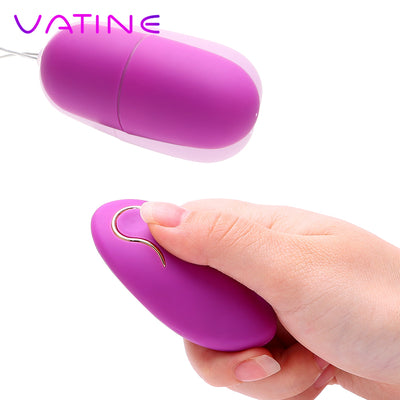 VATINE 20 Speed Bullet Vibrator Remote Control Vibrating Egg Clitoris Stimulator Powerful Sex Toys for Women G-Spot Massager