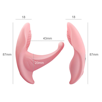 Wearable Butterfly Dildo Vibrator Portable Clitoral Stimulator Remote Control Vibrator Panties Vibrating Egg Sex Toys for Women