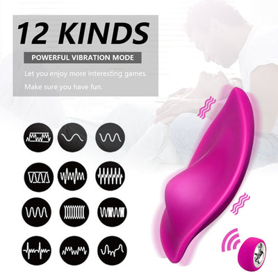 Wearable Vibrator Wireless Remote Control Clitoris Stimulator Invisible Panty Vibrator Portable Vibrating Egg Sex Toys for Women