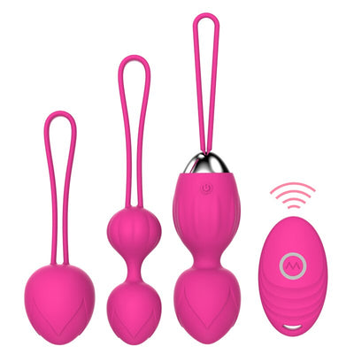 Wireless Remote Vibrating Eggs Ben Wa Balls Vaginal Pussy Tighten Exercise Vibrator Kegel Ball Adult Sex Toys for Women