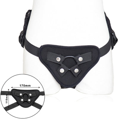 camaTech Lace Strap On Dildo Bondage Strapon Penis Pants With O-ring Adjustable Corset Style Harness Accessories Lesbian Sex Toy