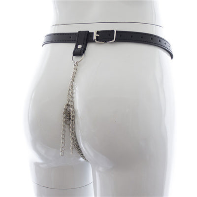 Candiway Chastity GStrings Panty BDSM Bondage Steel Chained Sex Toys for Woman Adult Sex Toy Fetish Harnesses Female Erotic
