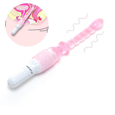 loaey Vibrator Stick Long Anal Butt Plug Beads Silicone G-Spot Massager Adults Sex Shop  Sex Toys For Couples vibration Dildo