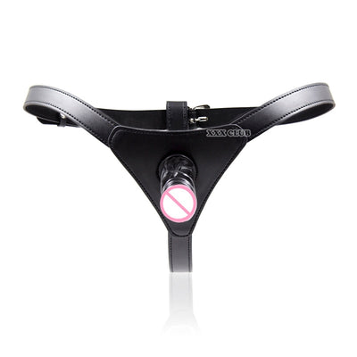 Realistic Dildo Leather Strap on Dildo Pants for Woman Men Couples Strapon Dildo Panties for Lesbian Gay Adult Game Sex Toys