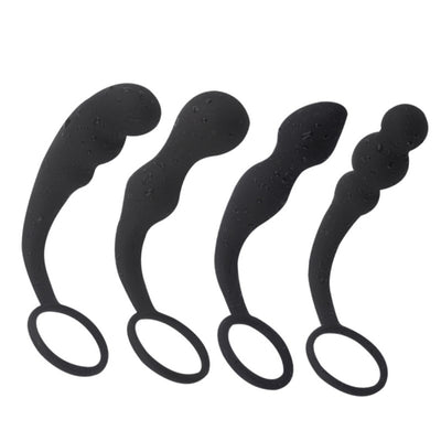 small large Wearable Silicone anal beads butt plug kegel ben wa ball fake dildo insert G spot Sex toy unisex for male female